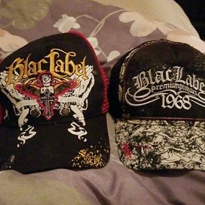 Blac label trucker hats